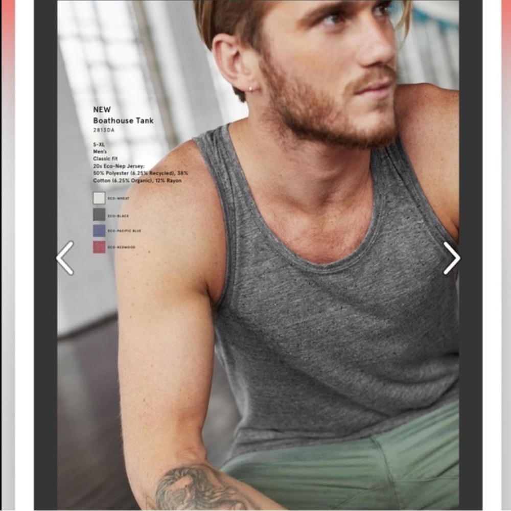 Alternative Earth Apparel Eco Heather Grey Tank Top